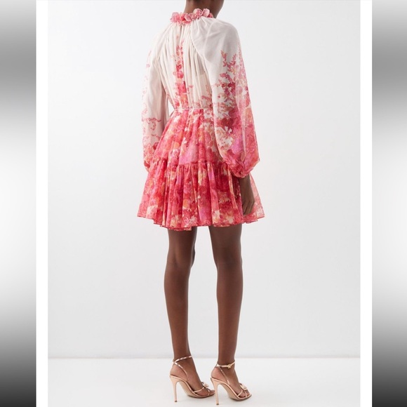 ❌❌ ZIMMERMANN HIGH TIDE LANTERN MINI DRESS - Picture 5 of 11